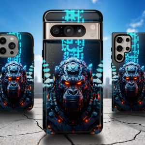 Gorilla Cyberpunk Phone Case