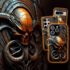 Alien Skull Phone Case