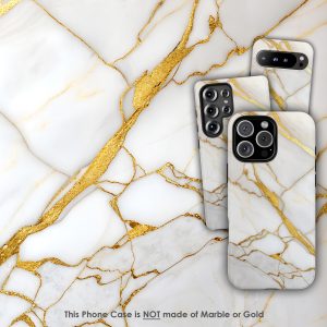 Golden Vein Marble Phone Case
