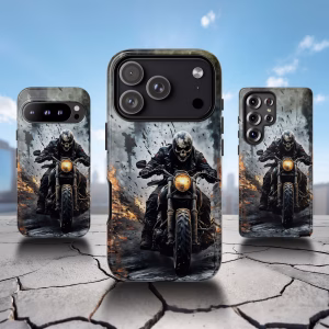 Biker Skull Phone Case
