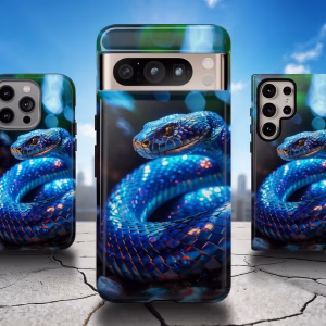 Magical Blue Snake Phone Case