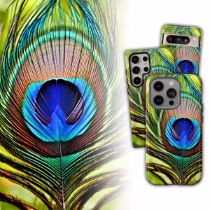 Peacock Feather Phone Case