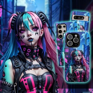 Cyberpunk Cybergoth Phone Case