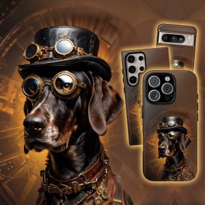 Steampunk German Shorthaired Pointer Phone Case